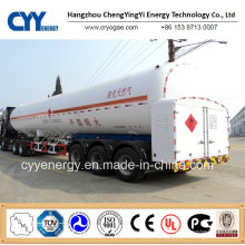 China 2015 Tanker LNG Lox Lin semi-reboque com ASME GB Standard